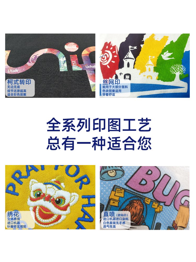 全系列印图工艺四宫格效果样例