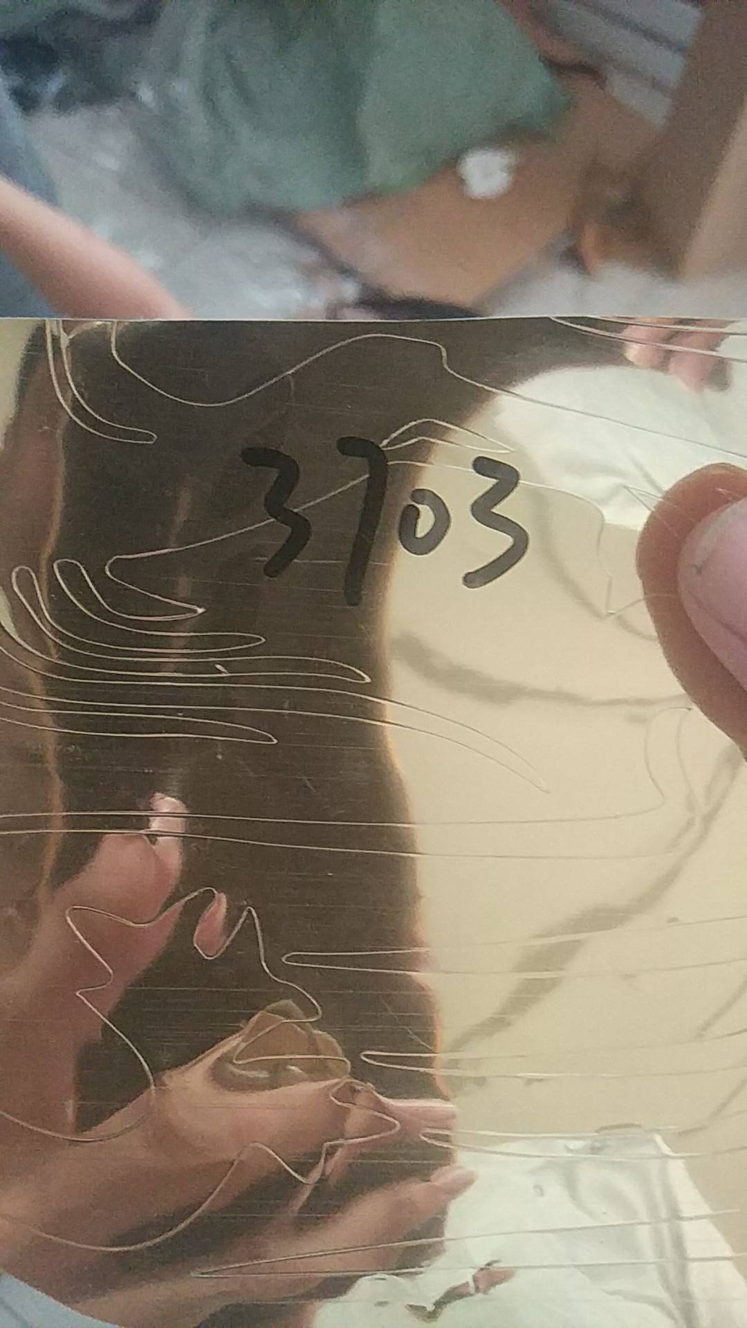 热转印烫画转印膜实拍，烫画光面膜和哑面膜选择参考