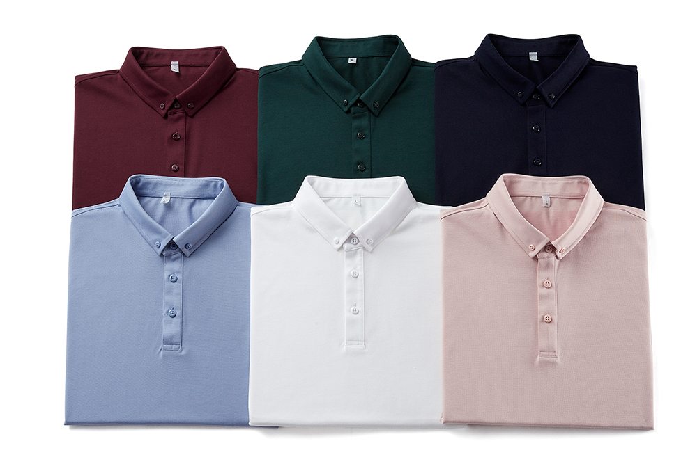 多色POLO衫定制款式展示，夏季工作服POLO衫定制可选多种颜色